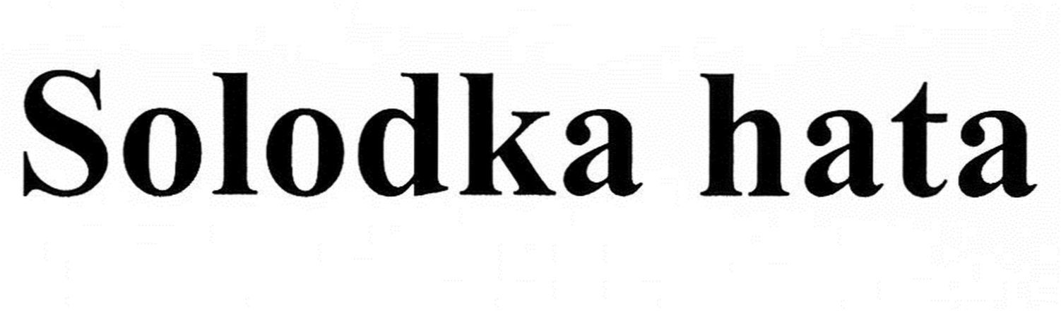 solodka hata