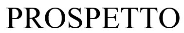 prospetto