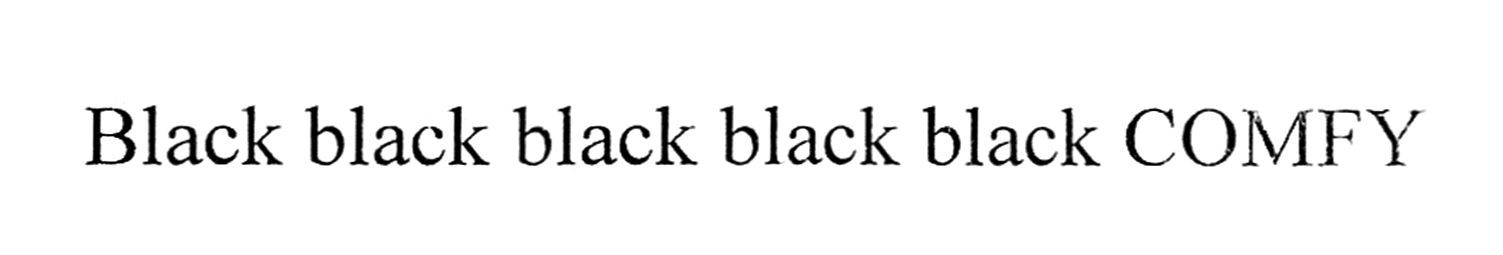 black black black black black comfy