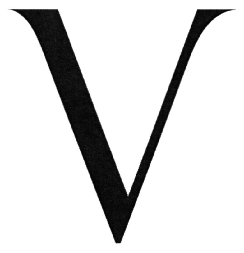 v
