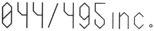 044/495 inc.