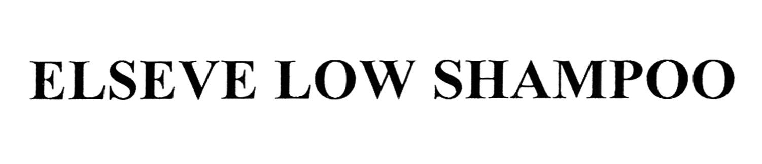 elseve low shampoo