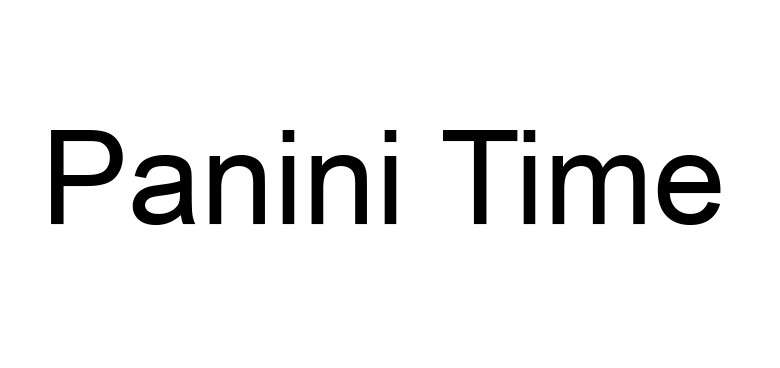 panini time