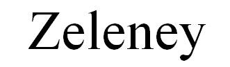 zeleney