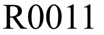 r 0011