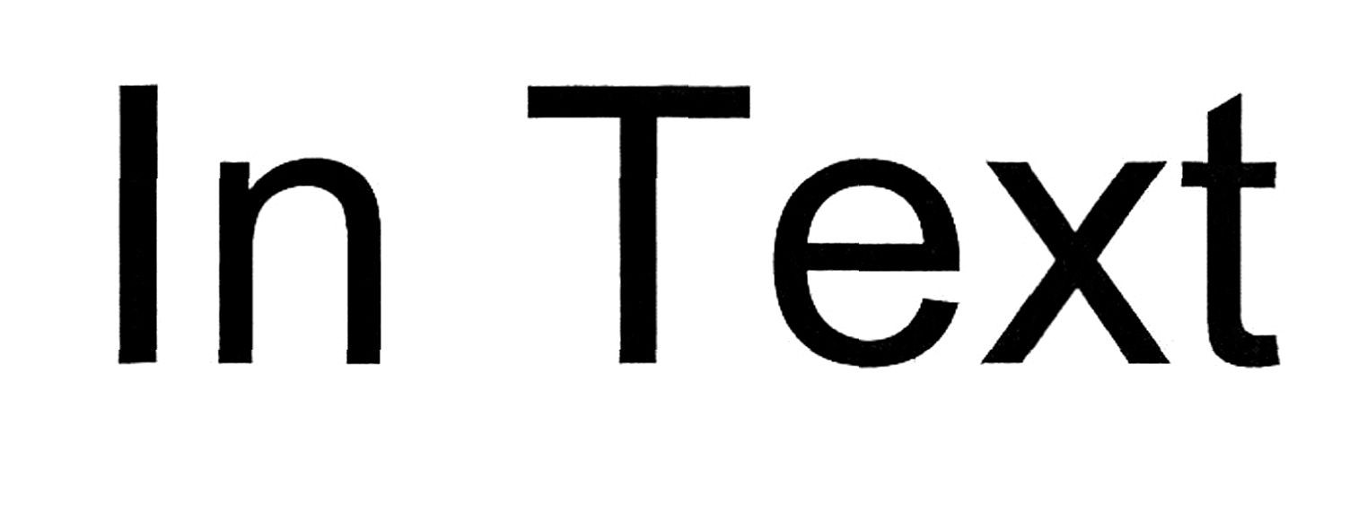 in text