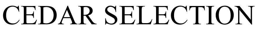 cedar selection