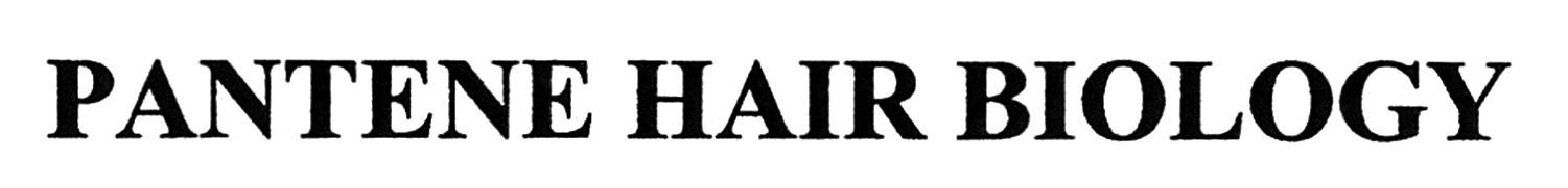 pantene hair biology