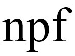 npf