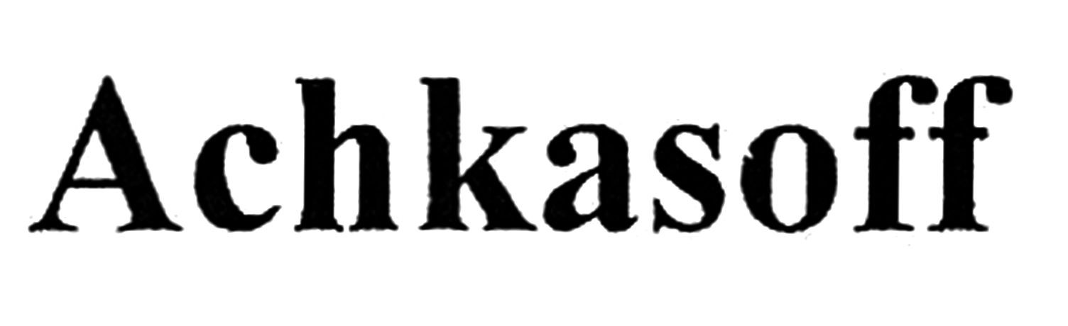 achkasoff