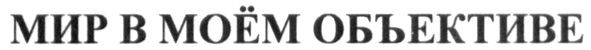 мир в моём объективе
