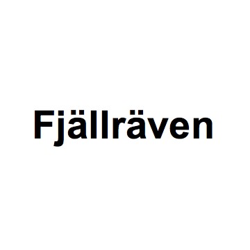 fjallraven