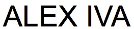 alex iva