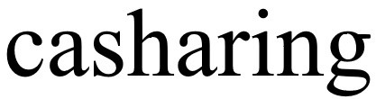 casharing