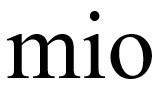 mio