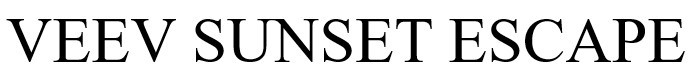 veev sunset escape