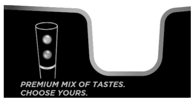 premium mix of tastes