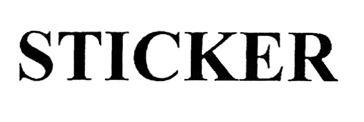 sticker