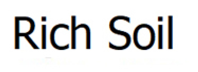 rich soil