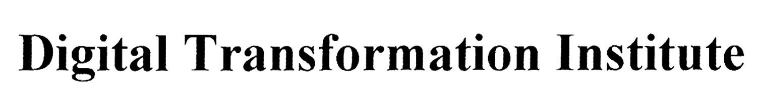 digital transformation institute