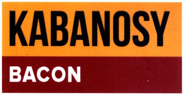 kabanosy bacon