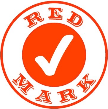 red mark