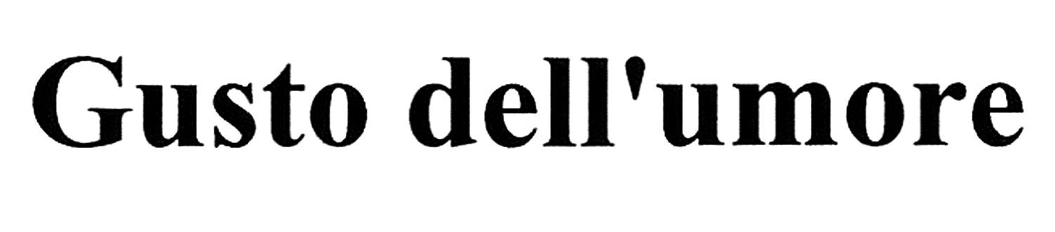 gusto dell`umore