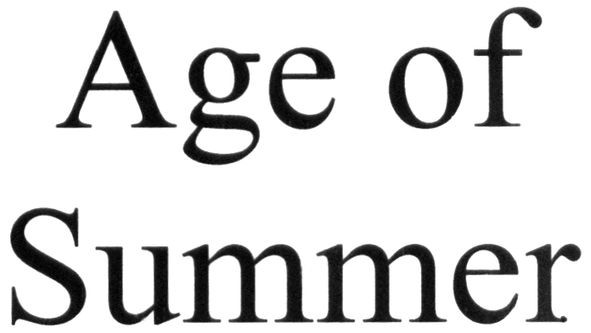 age of summer