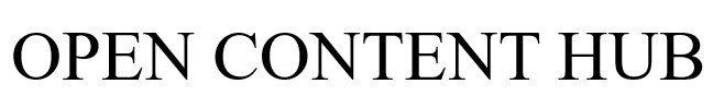 open content hub