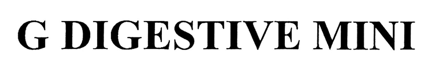 g digestive mini