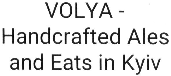 volya-handcrafted ales and eats in kyiv