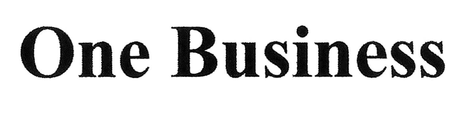 one business