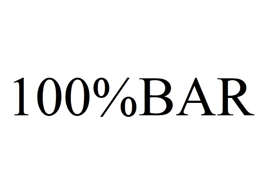 100%bar