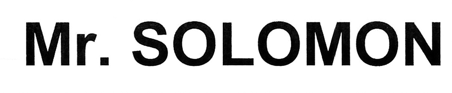 mr solomon