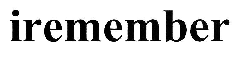 iremember