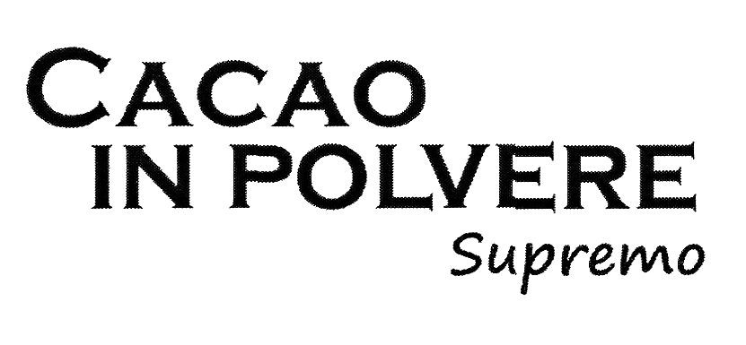 cacao in polvere supremo
