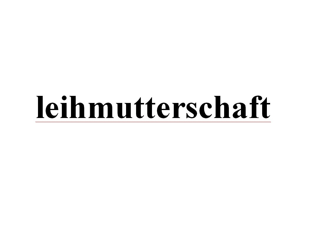 leihmutterschaft