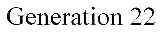 generation 22