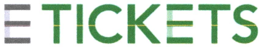 e tickets