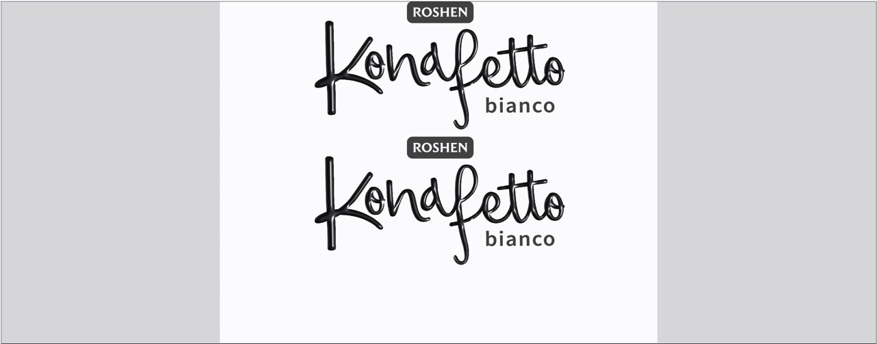 konafetto bianco roshen