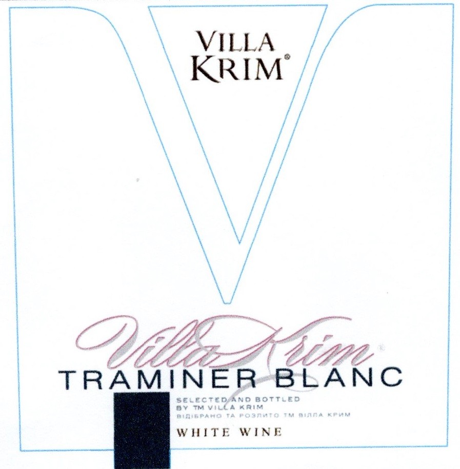 selected and bottled by tm villa krim