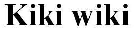 kiki wiki