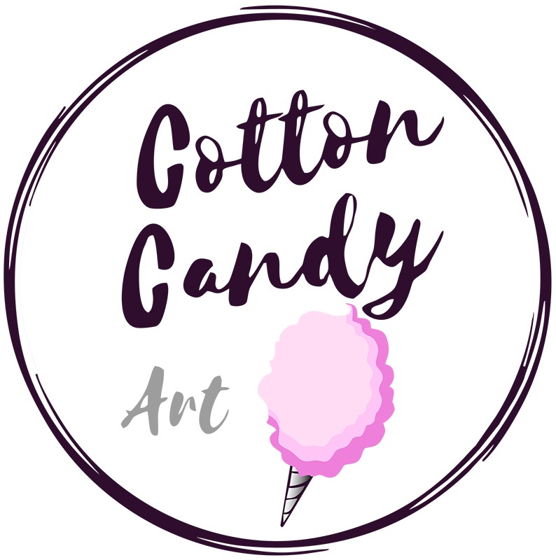 cotton candy art