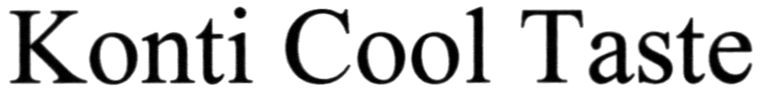 konti cool taste
