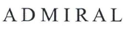 a d m i r a l
