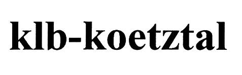 klb-koetztal
