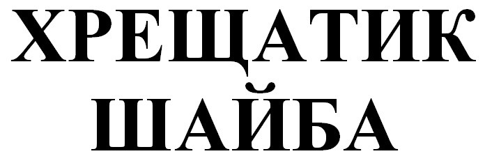 хрещатик шайба