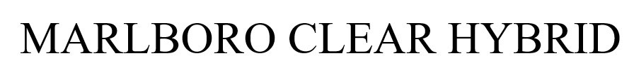 marlboro clear hybrid