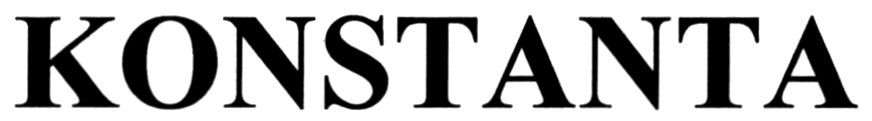 konstanta