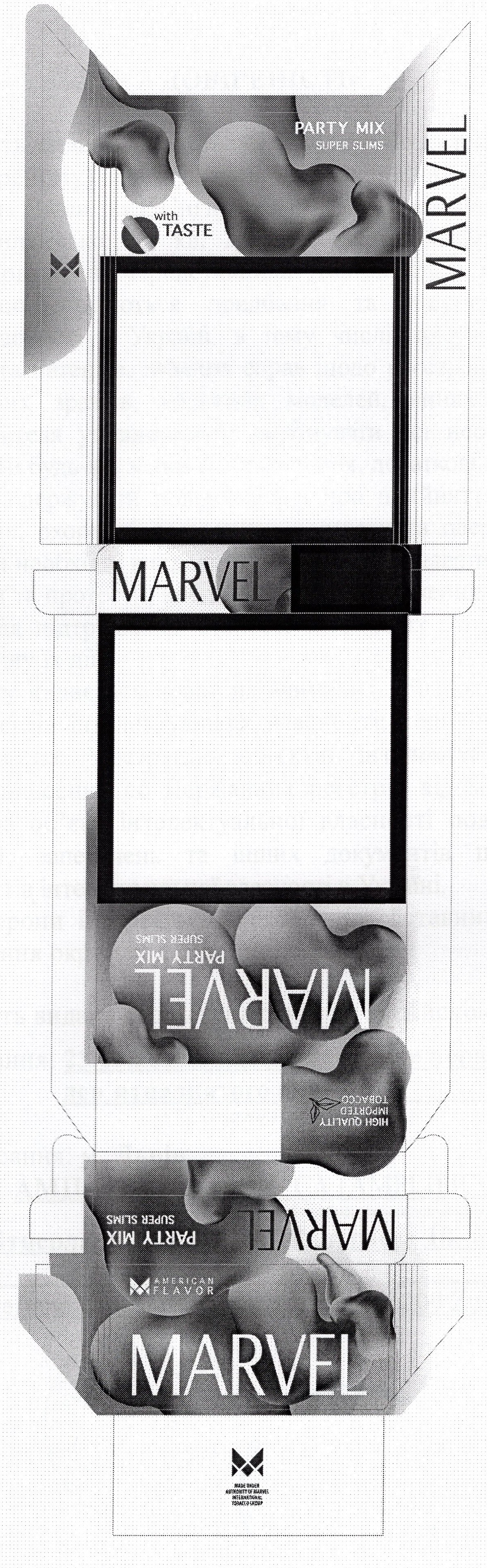 made under authority of marvel international tobacco group